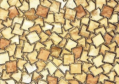 Mosaic Glass Ceramic Tiles Colorful Ceramic Tiles PVD Vacuum Chrome Ion Plating Machine