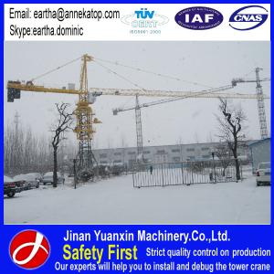 Quality China factory supply 8t load QTZ80-6010 good price tower crane wholesale