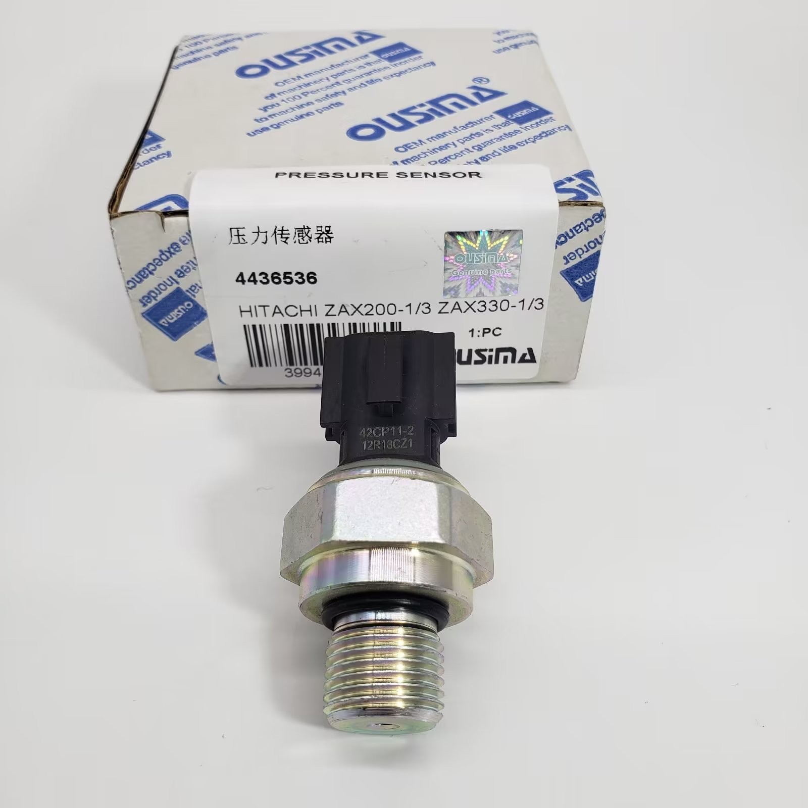 Oil Pressure Sensor 4436536 For Hitachi ZAX200-1 ZAX200-3 ZAX330-1 ZAX330-3