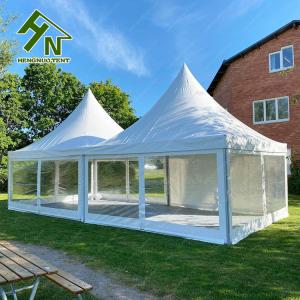 Quality ABS Glass Wall 3x5 Tent Outdoor Wedding Party Pagoda Style Canopy wholesale