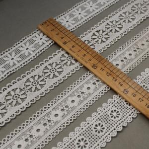 Quality White Floral Polyester Guipure Lace For Skirts Hats wholesale
