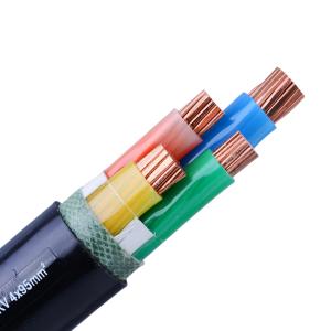 Quality Outdoor Power Cable 4x16 4x70 VV Cable Low Voltage 600/1000V 4 Core PVC 100% Copper Electrical Cable wholesale