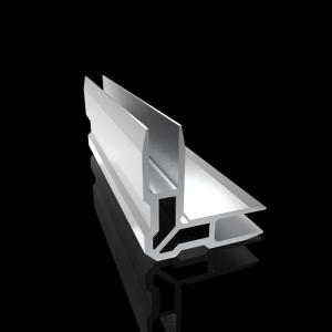 Quality Powder Coated Fence Bar General Aluminum Frame Extrusions wholesale