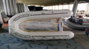Quality 45KGS Small Glass Bottom Boat Transparent Hull PVC / Hypalon 3.0m For Sports wholesale