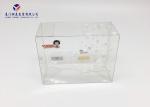 Clear PET Plastic Box Automatic Locked Bottom Offset Printing 12X6.5X10cm