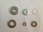 Heavy Duty Flat Metal Washers Plate Round Carbon Steel Prevent Loosening / Leaks