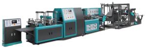Quality MJNBH600-800 Non Woven D Cut Bag Making Machine With Online Handle Attach wholesale