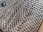 Wrapped Ss 304 Wedge Wire Screen Panel For Industrial Filtration
