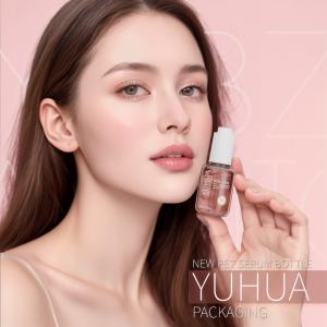 Quality 50ml Customizable Serum Dropper Bottles ODM/OEM Clear Oil Serum Plastic Bottle wholesale