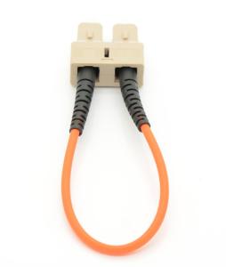 Quality SC Singlemode Fiber Loopback Plug 1000 Times Durability For Telecom Equipment wholesale