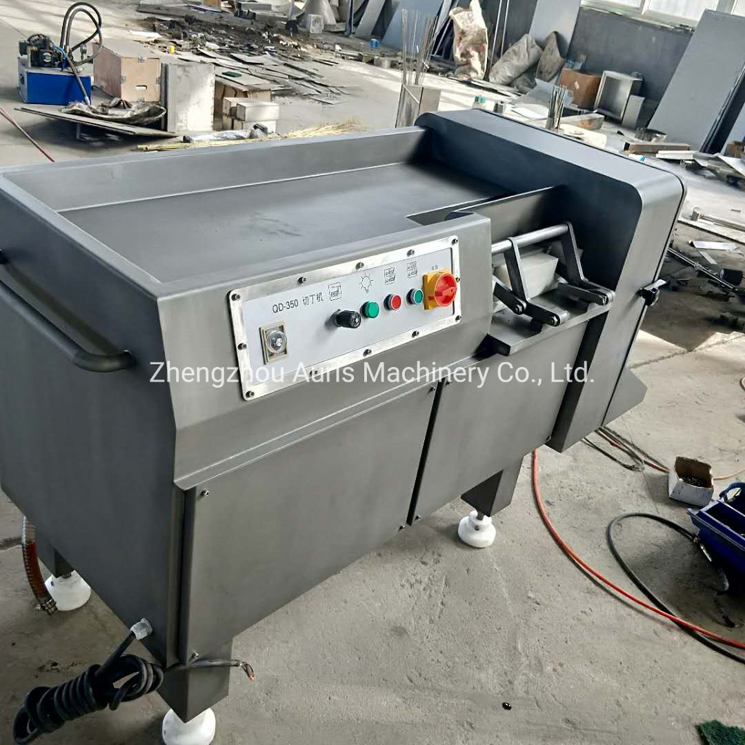 Poultry Frozen Meat Cube Dicer Slicer High Productivity Beef Cutting Machine