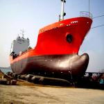 High Pressure Natural Rubber Inflatable Marine Airbags For Vessel Launching