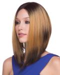 Layered Short Blonde Bob Wig Heat Resistant Synthetic Hair Extensions