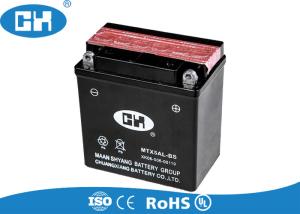 Quality 12v 5Ah Rechargeable Motorcycle Battery , Black Agm Motorcycle Battery wholesale