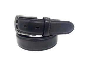 Quality 1-3/8“ Width Mens Leather Dress Belt / Genuine Leather Belt For Boy wholesale