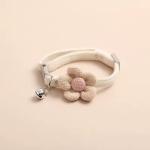 Adjustable Cute Pet Accessories Cartoon Flower Dog Collar Pet Dog Training