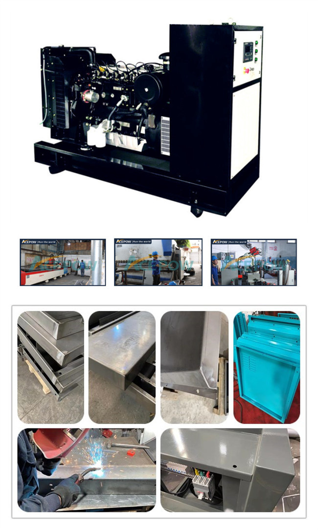 Electric Starting 100KVA 85KW Natural Gas Standby Generator