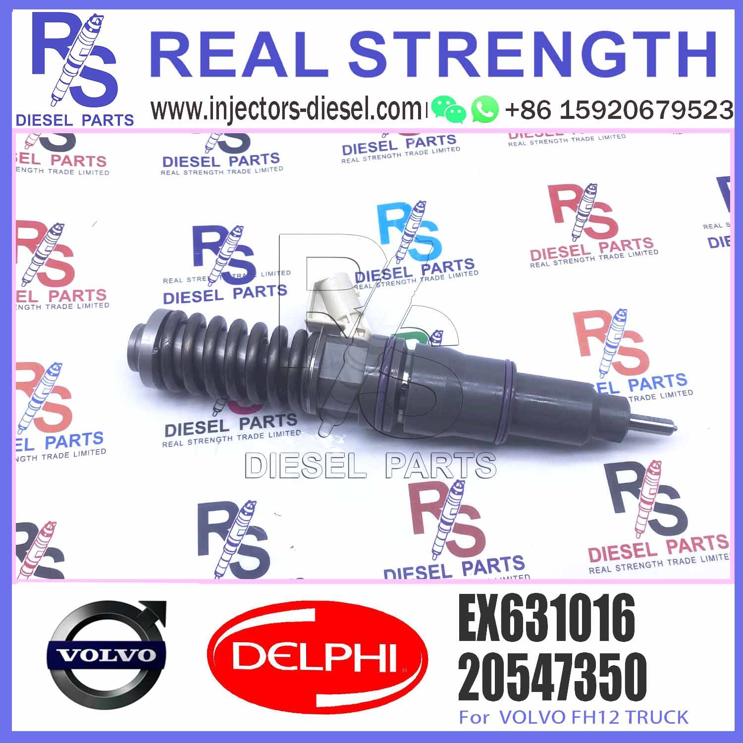 Injector For Delphi BEBE4D00203 Diesel Injector 20547350 85000416 EX631016