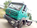 Rough Terrain Flatbed Heavy Cargo Truck 10 Wheeler For DR CONGO High Performance