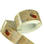 Waterproof Cosmetic Sticker Labels embossing For Beauty Products