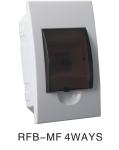 18 Way PVC Distribution Box Household Distribution Board IEC60898 Standard