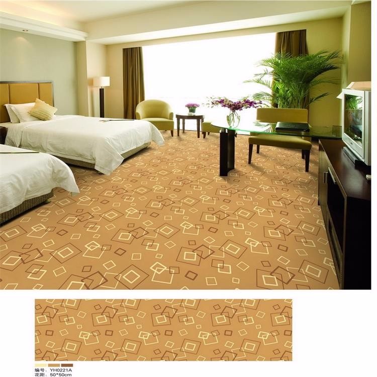 Nylon fire resistance cut pile hotel carpet lobby carpet
