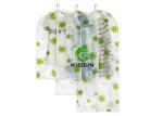 Stamping Foldable Suit Travel Bag , Translucence Waterproof Clothes Bag