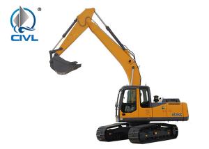 Quality CVXE200C Hydraulic 20 Ton Crawler Excavator Hydraulic System High Efficiency Digger Mining Excavator Yellow color wholesale