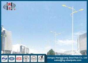 Quality ODM Hot Dip Galvanization Street Light Poles , Commercial Light Poles wholesale