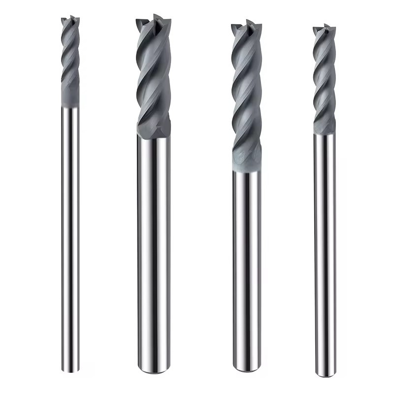 Diamond Coating Milling Cutter End Mill for Graphite Fiber General High Speed Cutting