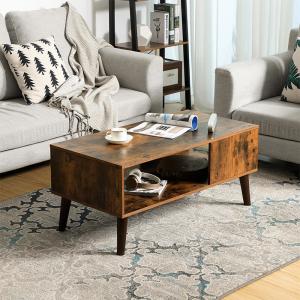 Quality Rustic Wood Coffee Table, Living Room Coffee Table, Cocktail Table, Small Coffee Table, ULCT09BX wholesale