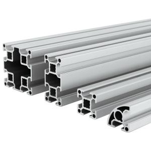 Quality Metal Custom Extruded Industrial Square Aluminium Profiles 6063 6061 wholesale