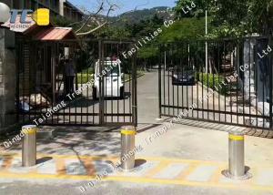 Quality Stainless Steel LED Pneumatic Bollards Post For Economical Parking Lot wholesale