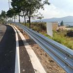 550-600g/m2 Zinc Coating Hot Galvanized cold Rolled Beam Guardrail for Highway