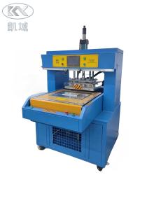 Quality PLC 3D Fabric Embossing Machine Touchscreen Silicone Label Machine wholesale