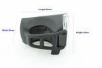 Ultra Brightness 6cm Battery Powered Bicycle Headlight IPX4
