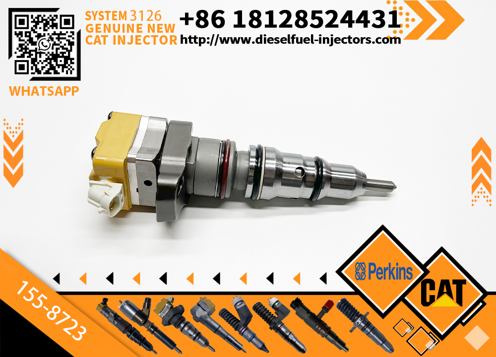 Hot Sell Common Rail Fuel Injector 155-8723 20R-5392 169-7408 Diesel Fuel Injector for CAT Caterpillar 3126B Engine