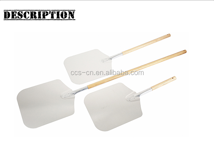 132cm Long Handle Pizza Peel Aluminium Shovel Bandejas De Pasapalos De Piedra Pala Forno Pi 12 X 14 Aluminium