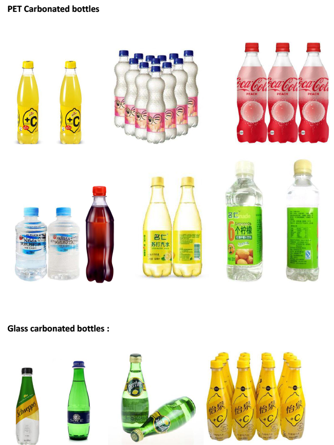 Carbonated bottles