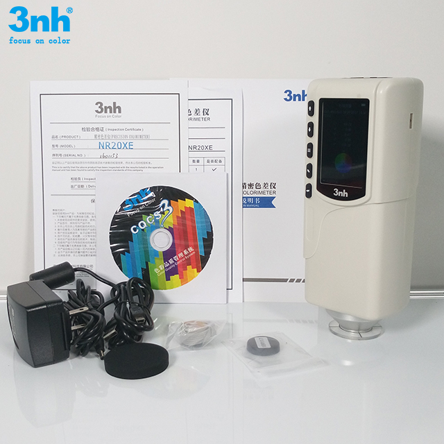 3nh NR20XE lab color measurement instrument roasted coffee bean color meter