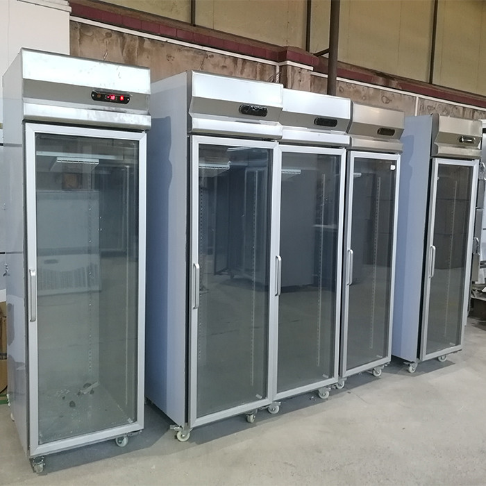 260W Self Closing Single Door Upright Chiller