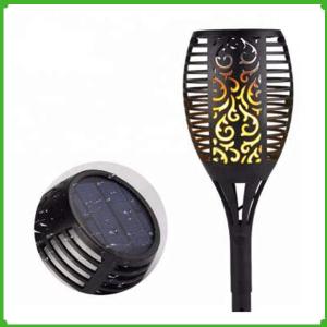 Quality Manufacturer Supply Waterproof Outdoor Garden Decoration Solar led Flame Lamp Light wholesale