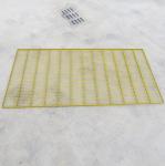 Alkali Resistant Plastic Steel Grating Panels For Fencing Or Cage Floor yellow