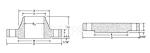 ASME B16.47 Series A/MSS SP-44 Class 150 WN/BLforged flange