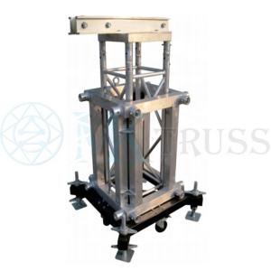Quality Aluminum Ground Support Truss Lighting System for 520mm 760mm Truss Frame Certificate wholesale