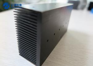 Quality Black Powder Coating 6063 T5 Extruded Aluminum Heat Sink For Power Transformer wholesale