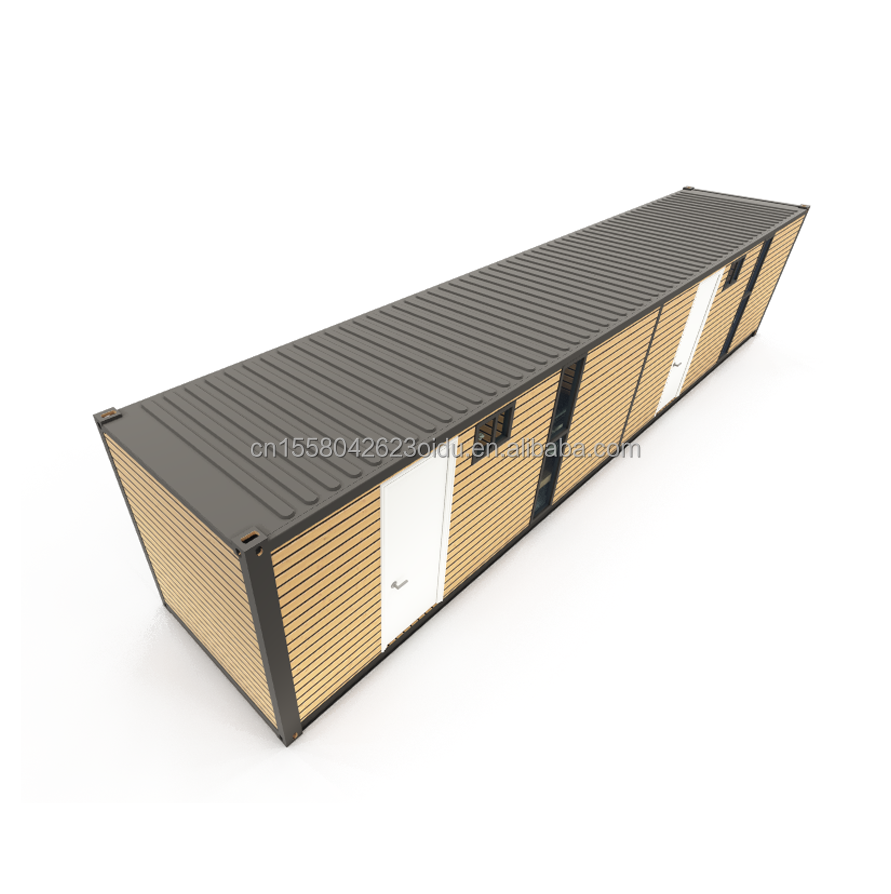 Hotel 40 Feet 2 Bedroom Living Container House Customized Color Prefab Premade Modular Tiny Movable Shipping Portable Homes