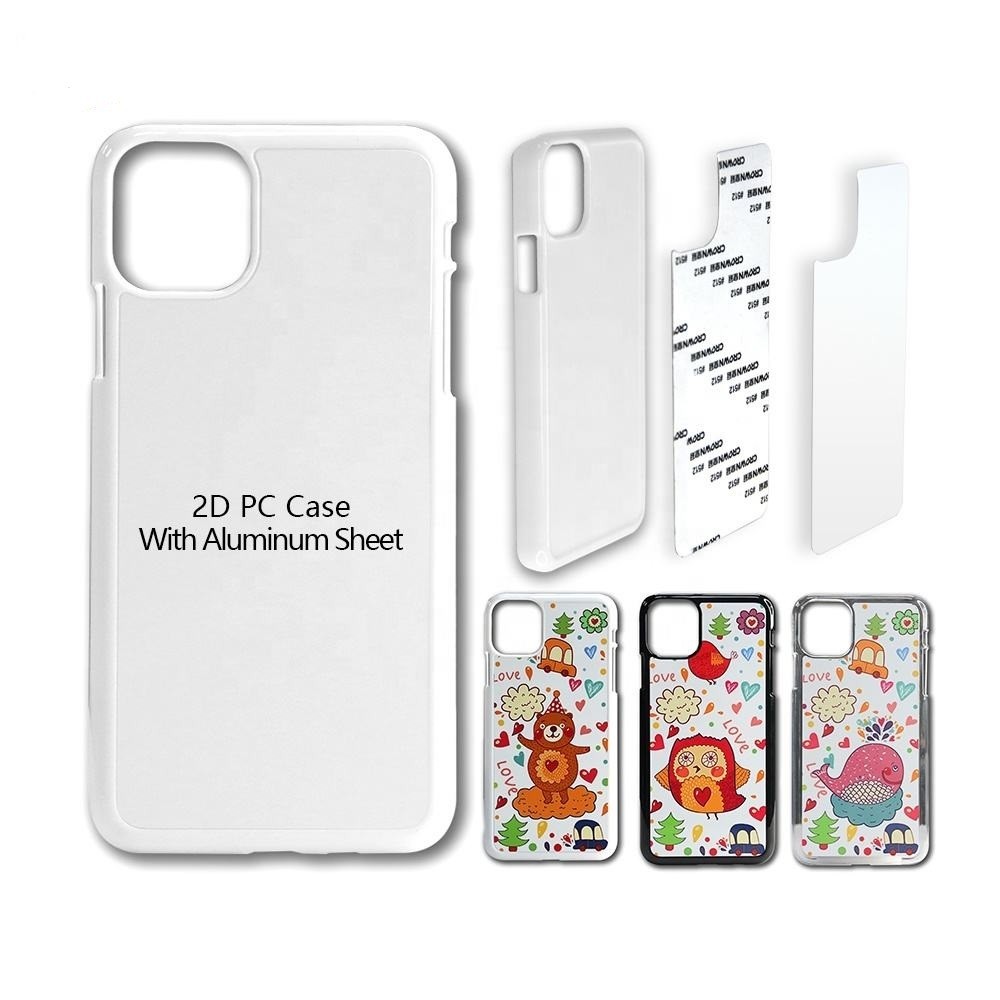 Sublimation Blank PC Mobile Phone Back Case For IPhone 13 14 15 16