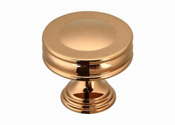 Wardrobe Villa Solid Brass Cabinet Handles , Nordic American Brass Furniture Handles