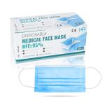Hypoallergenic 3 Ply Disposable Earloop Mask For Food Processing Industry